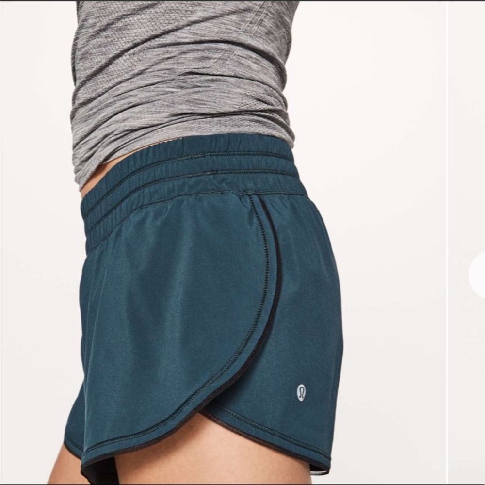 lululemon athletica Teal Athletic Shorts
